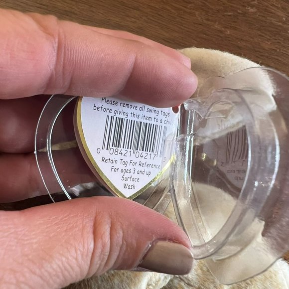 Ty Beanie Baby Nibbly the Rabbit -  Style Number #4217 - Picture 7 of 8